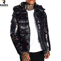 Veste matelassée personnalisée brodée sur mesure, style streetwear, manteau matelassé personnalisé pour homme, veste matelassée légère et chaude, directement de l'usine
