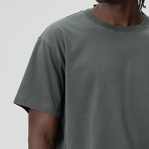 Fournisseur en gros de t-shirts pour hommes à manches courtes, tendance, pour un usage décontracté, vêtements de sport décontractés, design respirant et confortable / logo - Product Image 3