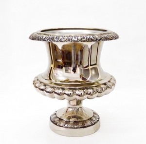 Florero de Metal Elegante, Niquelado, Pulido Brillante, Moderno, de Lujo, en Oferta, para Decoración del Hogar, Bodas, Floreros Antiguos - Product Image 2