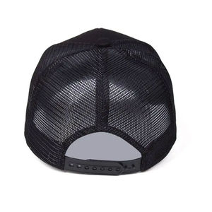 Wholesale 5-Panel Mesh <b>Baseball</b> Hat Custom Logo Hip Hop Embroidered Print Foam <b>Cap</b> Velvet Polyester Material <b>Plain</b> Trucker Hat - Product Image 6