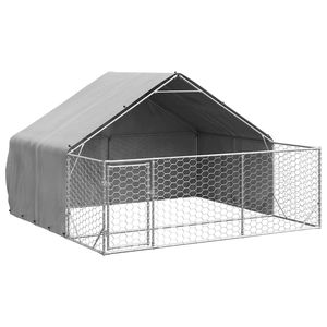 Caseta para Perros Grande y Resistente para Exteriores, de Acero Galvanizado, Casa y Muebles para Mascotas - Product Image 2