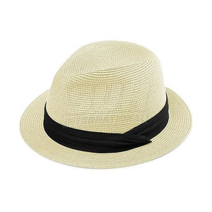 <b>Summer</b> Beach Straw <b>Hats</b> Lightweight Breathable Wide Brim Stylish Casual Beach <b>Hats</b> For <b>Men</b> Women In Wholesale - Product Image 1
