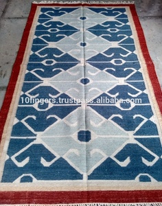 Tapis Kilim en Laine Tressé à la Main, Design Transitions, Réversible, Antidérapant, Toutes Saisons, Idéal pour Salon, Hôtel, Décoration Intérieure - Vente Flash - Product Image 2