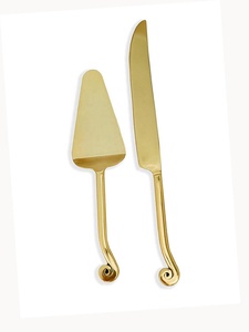 Serveur à gâteau et couteau forgés à la main Gadget de cuisine Outil de cuisson Serveur à pizza Acier inoxydable Argent Poli Outils à gâteau Couteau à gâteau - Product Image 4