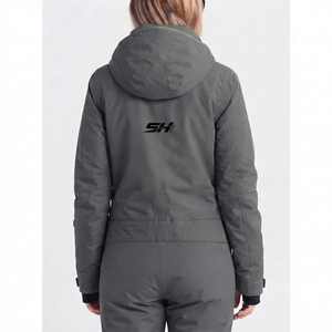 Traje de esquí de invierno con logotipo personalizado para mujer, mono impermeable para snowboard, ropa deportiva de nieve para exteriores con aislamiento, servicio OEM, conjunto de traje de esquí - Product Image 4