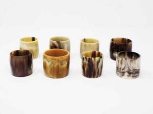 Anillo para Servilletas de Cuerno Natural de Buey, Diseño Moderno, Personalizado para Vajilla, Decoración del Hogar, Artículo para el Hogar al Mejor Precio - Product Image 3
