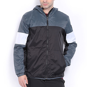 Comfortable Hooded <b>Men</b> Windbreaker <b>Jacket</b> Waterproof Breathable Eco-Friendly Winter Wear Zipper Front Logo Customized - Product Image 5