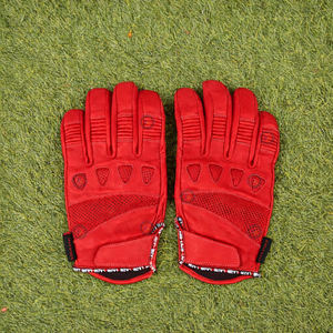 Gants de moto en cuir pour homme, gants de protection en cuir de vachette de qualité supérieure, respirants pour la course à moto, le tourisme et la conduite quotidienne - Product Image 1