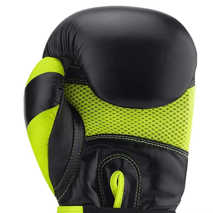 Guantes de Boxeo de Último Modelo, Guantes de Boxeo de Piel para Entrenamiento y Combate, Diseño Profesional Personalizado para Adultos - Product Image 6