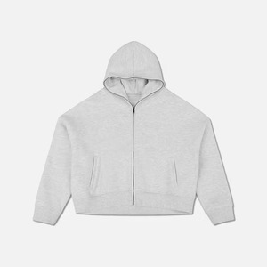 Sudadera con capucha y cremallera para hombre, corte holgado, de algodón grueso, estilo casual urbano, fabricante de ropa - Product Image 1