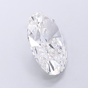 Diamant ovale 2,86 carats, couleur E, clarté VS1, pierre cultivée en laboratoire CVD, polissage excellent, pour une magnifique bague de fiançailles. - Product Image 4