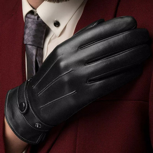 Vintage Outdoor Sheep Leather Dressing <b>Gloves</b> Customizable High Quality Breathable <b>Touchscreen</b> <b>Gloves</b> for Summer - Product Image 1