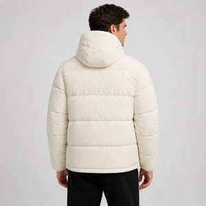 <b>Men's</b> Lightweight <b>Packable</b> Puffer <b>Jacket</b> <b>Waterproof</b> Winter Hood <b>Jacket</b> Custom <b>Packable</b> Quilted Puffer <b>Jacket</b> With Storage Pouch - Product Image 5