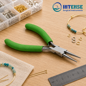 Professional Round Nose Jewelry <b>Pliers</b> <b>Set</b> Stainless Steel Beading Wire Wrapping Tool OEM Custom Logo - Product Image 6