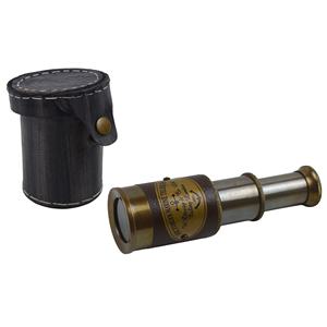 ทองเหลืองโบราณกล้องโทรทรรศน์หนัง Combo ออกแบบโบราณทาสี Finishing กล้องส่องทางไกลกลางแจ้งการออกแบบกล่อง - Product Image 1