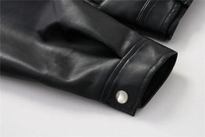 Chaqueta de Cuero para Mujer de Alta Calidad con Cuello Alto y Logotipo Personalizado, Diseño Clásico para Adultos, Nueva Colección, Superventas - Product Image 6