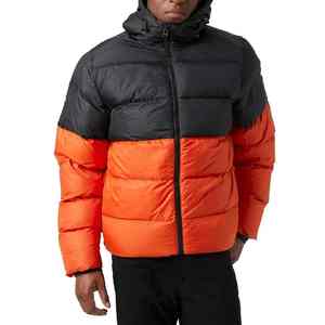 Chaqueta Bomber Ligera con Revestimiento Grueso para Hombre, Ecológica, Impermeable, de Poliéster/Algodón, para Invierno, con Bolsillo Frontal, Diseño Cómodo para Uso Diario - Product Image 4