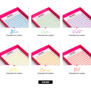 Charmlash Top Quality <b>Lash</b> Trays Brown <b>Lashes</b> <b>Premade</b> Fans Russian Mink <b>Lashes</b> Multicolor Various Curl Best Selling Time Saving - Product Image 4