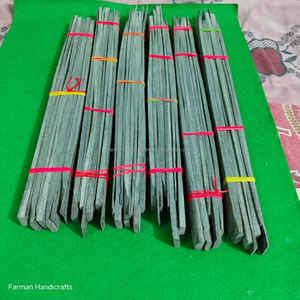 Handmade <b>Wood</b> Flat <b>Strip</b> Rectangle Natural Rustic Craft Material for Home Decoration - Product Image 5