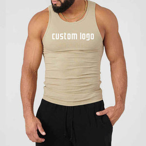 Débardeurs de sport d'été pour hommes, vêtements décontractés pour l'entraînement, vêtements de fitness respirants en coton, débardeur sans manches pour la salle de sport - Product Image 4