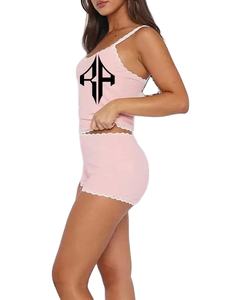 Color sólido Venta caliente Ropa de dormir de las mujeres de alta calidad de talla grande Ropa de mujer Precios baratos Servicios OEM/ODM - Product Image 4