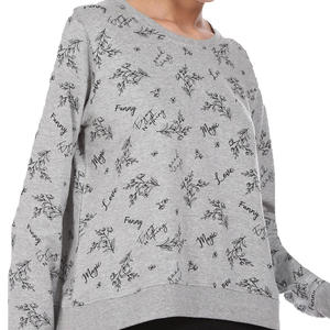 Custom Logo High Quality Cotton Women Premium Plain Heavy Weight Pullover <b>Long</b> Sleeve Fleece Mock Neck <b>Sweatshirt</b> Manufacturer - Product Image 3