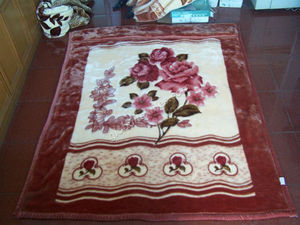 Mantas de Visón de Diseño Tradicional para Invierno, Mantas de 2 Capas, Visón Raschel, Mantas de Invierno 100% Poliéster - Product Image 3