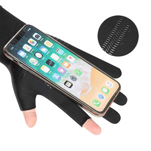 ถุงมือวิ่งกีฬาระบายอากาศสำหรับฤดูร้อน ใช้งานหน้าจอสัมผัสได้ ป้องกันมือสำหรับขี่จักรยานแข่ง ถุงมือสำหรับออกกำลังกายและชุดแข่ง - Product Image 5