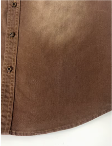 Camisa Casual de Mezclilla para Hombre, Camisa de Algodón Resistente con Botones, Alta Calidad, OEM, ODM, Fábrica de Ropa de Marca Privada, Algodón Premium para Hombre - Product Image 4