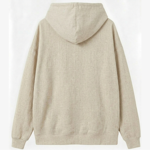 Fabricant de vêtements en gros – Sweats à capuche d'hiver personnalisés de haute qualité pour hommes, grandes tailles, imprimés et brodés, coupe ample - Product Image 2