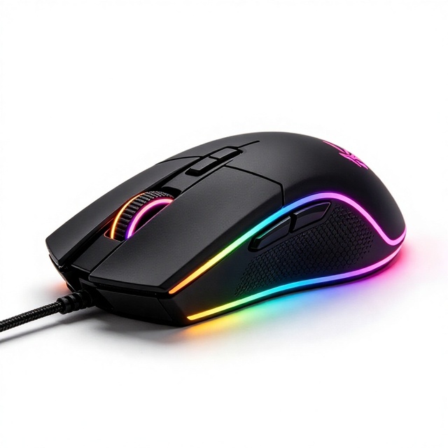 ROG Harpe Ace Extreme Optical Wireless Gaming Mouse 7-Button Ergonomic 47g Carbon Fiber 8KHz Polling Rate Tri-Mode RGB 2Y