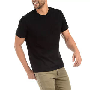 T-shirt Homme Col Rond Manches Courtes Coupe Slim Brodé Logo Personnalisé Qualité Supérieure Vente en Gros Meilleure Vente - Product Image 3