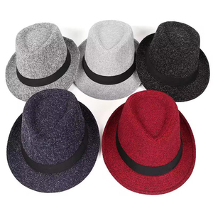 100% Wool Fashion Unisex Wide Brim Gentleman Cap Mexican Weaving Panama <b>Hat</b> <b>Summer</b> Private Label - Product Image 6