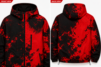 Jaket Hoodie Unisex 2-in-1 Ringan, Tahan Air, Anti Angin, Cepat Kering, Ramah Lingkungan, Bernapas, Sporty, Streetwear, 100%