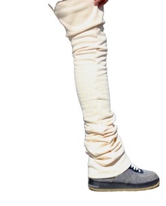 Custom Slim Fit Flare Sweatpants and Windproof Hoodie <b>Set</b> for <b>Men</b> for Puff Print Tracksuit with Maternity Flared Sweatpants - Product Image 4