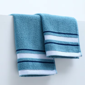 ผู้จัดจำหน่ายผ้าขนหนูพรีเมียมแบบขายส่งจำนวนมาก |   ผู้ผลิตผ้าขนหนูผ้าฝ้ายลายทางเนื้อนุ่มซึมซับได้ดี ผ้าขนหนูผ้าฝ้ายลายทาง - Product Image 4