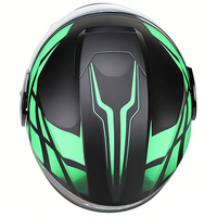 Casque de moto ABS pour course de motocross, casque de moto protecteur, casque intégral pour moto