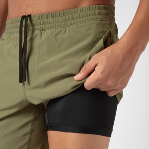 Ropa deportiva Chalasa, pantalones cortos de gimnasio personalizados al por mayor, pantalones cortos de gimnasio de estilo personalizado para hombre, pantalones cortos de moda para hombre en línea. - Product Image 2