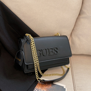 Sacs à bandoulière de luxe pour femmes 2026 de la marque Guess, sacs à main faits à la main avec fermeture éclair, motif en forme de croix, en cuir PU - Product Image 4