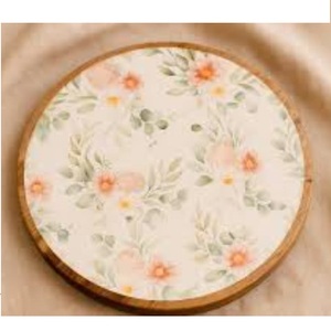 Assiettes de service en bois émaillées tendance pour hôtels et restaurants – Ustensiles de restauration haut de gamme - Product Image 3