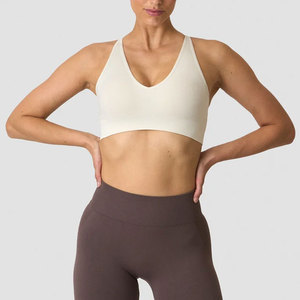 Ropa Deportiva para Mujer, Transpirable, de Secado Rápido, para Entrenamiento al Aire Libre, Correr, Sujetador Deportivo, Spandex, Nailon, Elástico, para Verano - Product Image 3