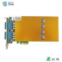 Carte réseau Intel I350AM4, adaptateur de bypass de serveur Gigabit Ethernet à quatre ports fibre optique 1G
