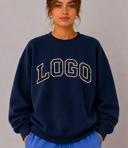 Pull-over décontracté à col roulé oversize pour femme, 100 % coton écologique, couleur unie, manches courtes, vente en gros - Product Image 6