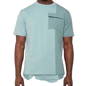 Conjunto de ropa deportiva de gimnasio para hombre, camiseta de verano de manga corta transpirable de secado rápido, pantalones cortos de entrenamiento para correr 2025 - Product Image 5