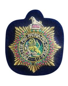 Écusson brodé à la main pour blazer, patch en tissu à coudre, non-tissé, pour uniformes, badges brodés faits main - Product Image 2