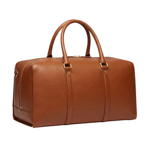 Sac de Voyage Classique en Cuir Véritable Imperméable Léger et Durable Grande Capacité pour Week-end - Product Image 1