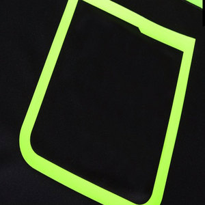 Uniforme de Fútbol Diseño Moderno Jersey Deportivo Negro y Verde Neón con Bolsillo y Pantalones Cortos - Product Image 2