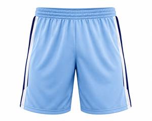 Tenue d'équipe de football professionnelle, impression par sublimation, respirante, 100% polyester, manches courtes, taille élastique, logo personnalisé, coupe athlétique - Product Image 3
