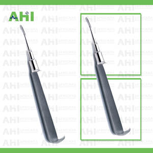 เครื่องมือถอนฟันแบบแมนนวล AHI ทำจากสแตนเลส ปลายโค้ง 3 มม. ได้รับการรับรองมาตรฐาน CE ระดับ Class I คุณภาพสูง - Product Image 2