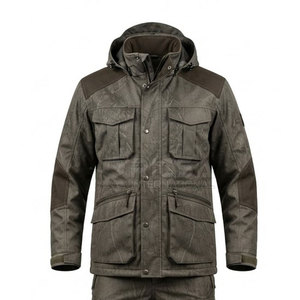 Ensemble de protection contre la pluie pour la chasse en hiver, veste et pantalon imperméables, respirants, coupe-vent, équipement météo pour le camping, la randonnée et les voyages - Product Image 6